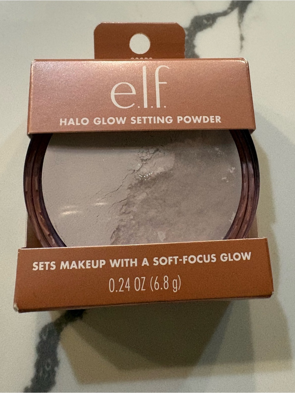 NIB e.l.f. Halo Glow Setting Powder Fair/Light, .24oz